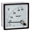 TRACON Analóg váltakozó áramú voltmérő48×48mm, 450V AC