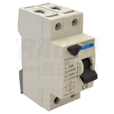 TRACON Áram-védőkapcsoló, 2 pólusú16A, 300mA, 6kA, A / AC villanyszerelés