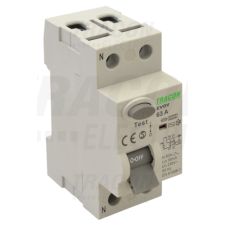 TRACON Áram-védőkapcsoló, 2 pólusú40A, 300mA, 6kA, AC villanyszerelés