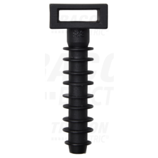 TRACON Beüthető kábelkötegelő tiplid=8mm, A=10,3×3,2mm, PA6.6 villanyszerelés