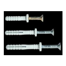 TRACON Beüthető tipli csavar, szürke M6 60mm villanyszerelés
