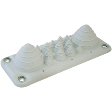 Tracon Budapest Kft. Tracon elosztószekrény kábelbevezető, gumi, 14db kábelhez 222x92mm EKBV-03 villanyszerelés