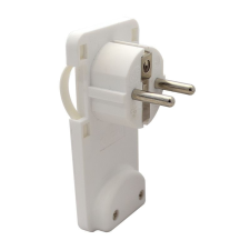 Tracon Budapest Kft. Tracon rejthető szerelhető csatlakozódugó,lapos,fehér TCSDR villanyszerelés