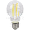TRACON COG LED gömb fényforrás, átlátszó230 VAC, E27, 7W, 850 lm, A60, 4000K, EEI=E