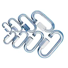 TRACON CSKARA8 Karabiner, csavaros, acél d=8mm, 3100N villanyszerelés