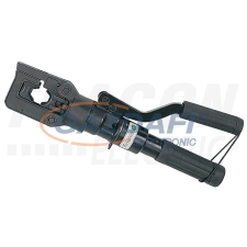 TRACON D51 Kézi hidraulikus présszerszám kábelsarukhoz, hordtáskában 10-185mm2, 2500g, 55kN, 180° villanyszerelés