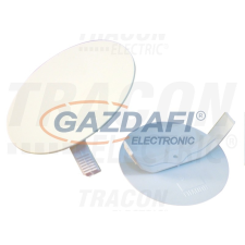 TRACON D70T Dobozfedél rugós, fehér D=75mm villanyszerelés