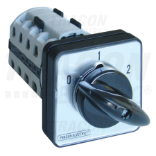 TRACON Dahlander motorkapcsoló 400V, 50Hz, 25A, 7,5kW, 48×48mm villanyszerelés