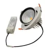 TRACON DLCOBA35W Beépíthető álmennyezeti LED lámpatest, forgatható 230 V, 50 Hz, 35 W, 3500 lm, 4000 K, EEI=A+
