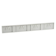  TRACON DSBH4EC Oldalsó burkolat 4P, 60mm gyűjtósíntartóhoz 4P, 60 mm, 31x227x5 mm villanyszerelés