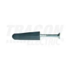 TRACON Dübel négyszögletes csavarral 2,6x30mm 6mmx 23mm 2,6mm-csavarátmérőhöz műanyag TRACON - TNCS6