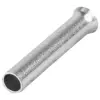 TRACON E03NR Szigeteletlen érvéghüvely, ónozott elektrolitréz 1mm2, L=8mm
