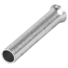 TRACON E05NR Szigeteletlen érvéghüvely, ónozott elektrolitréz 2,5mm2, L=8mm villanyszerelés