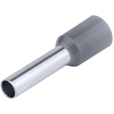 TRACON E120 4 mm2 100 db szigetelt szürke érvéghüvely villanyszerelés