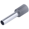 TRACON E16 Szigetelt (PA6.6) érvéghüvely, ónozott elektrolitréz, szürke 2,5mm2, L=14,2mm