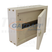 TRACON EDFKF-16-1 Fém elosztódoboz falon kívüli, maszkos, fehér villanyszerelés