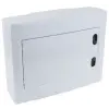 TRACON EDFKSN-12/1 Falon kívüli elosztódoboz, fehér-sík ajtóval 1×12 (12) modul, IP40, (H×W×D=260×330×92mm)