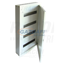 TRACON EDSF-16-3 Fém elosztódoboz süllyesztett, maszkos, fehér villanyszerelés