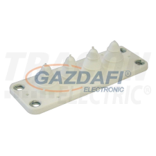 TRACON EKBV-01 Elosztószekrény kábelbevezető, gumi, 4db kábelhez 134x48mm villanyszerelés