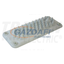 TRACON EKBV-05 Elosztószekrény kábelbevezető, gumi, 51db kábelhez 222x92mm villanyszerelés