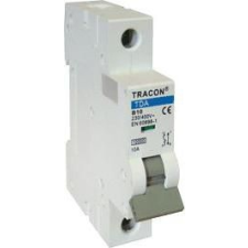 Tracon Electric Kismegszakító, 1 pólus, B karakterisztika - 4A, 10kA TDA-1B-4 - Tracon villanyszerelés