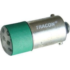 Tracon Electric LED-es jelzőizzó, zöld - 24V AC/DC, Ba9s NYGL-ACDC24G - Tracon villanyszerelés