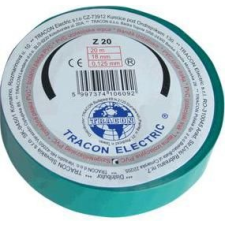Tracon Electric Szigetelőszalag, zöld - 20mx18mm, PVC, 0-90°C, 40kV/mm Z20 - Tracon villanyszerelés