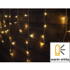 Tracon Electric Tracon CHRIOB5WW Karácsonyi jégcsap fényfüggöny, kültéri/beltéri 230VAC, 5+5M, 125LED, 3,6W, meleg fehér ( 2600-2700K ) színhőmérséklettel, IP44