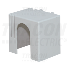 TRACON Érintésvéd.burkolat alsó/felső kábelbevezetéshez, LTL3-1-hez villanyszerelés