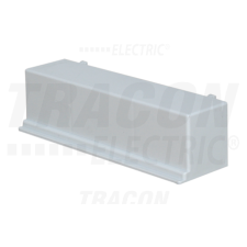TRACON Érintésvéd. burkolat, alsó, zárt kábelbevezetés, LTL00-3-hoz villanyszerelés