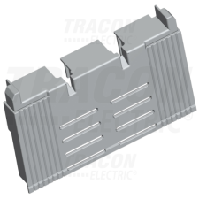 TRACON Érintésvédelmi burkolat, 3P00, 3P, h1=39 mm / 34 mm, R95T villanyszerelés