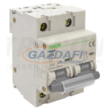 TRACON EVOH2100 Kismegszakító, nagyáramú, 2 pólus, C karakterisztika 100A, 2P,10kA villanyszerelés