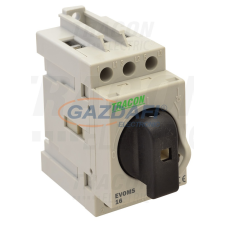 TRACON EVOMS25/3 Sorolható lakatolható szakaszoló kapcsoló 400V, 50Hz, 25A, 3P, 10mm2 villanyszerelés