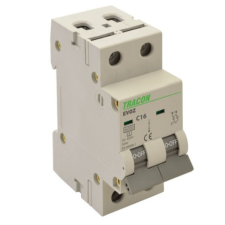 TRACON EVOZ2B32 32A B 2P 6kA kismegszakító villanyszerelés