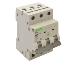 TRACON evoz3c32 32a c 3p 6ka kismegszakító villanyszerelés