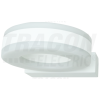 TRACON Fali lámpatest, gyűrű forma230 VAC, 20 W, 1700 lm, 4500K, IP65, EEI=F