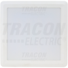 TRACON Falon kívüli, négyzetes LED lámpatest SAMSUNG chippel230 VAC, 18W, 1440lm, D=225×225 mm, 4000 K, IP20, EEI=G