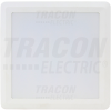 TRACON Falon kívüli, négyzetes LED lámpatest SAMSUNG chippel 230 VAC, 24 W, 1920lm, D=225×225 mm, 4000 K, IP20, EEI=G