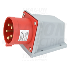 TRACON Felületre szerelhető ipari csatlakozó dugó32A, 400V, 3P+N+E, 6h, IP44 villanyszerelés