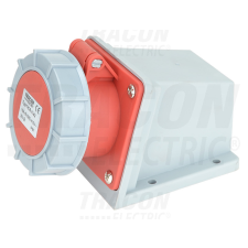 TRACON Felületre szerelhető ipari csatlakozóaljzat 16A, 400V, 3P+E, 6h, IP67 villanyszerelés