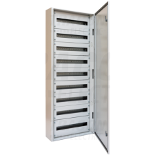 TRACON Fémajtós fém elosztószekrény600×1500×250 / 216M (24×9 rows) villanyszerelés