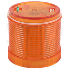 TRACON Fényjelző oszlop, sárga fényűhenger, hangjelzéses aljzathoz 24V AC/DC, IP65 villanyszerelés