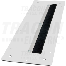 TRACON Fésűs kábel bevezető 250 mm mély elosztóhoz568×202×6 mm villanyszerelés