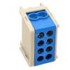 TRACON FLE-35/25K sínre szerelhető/ kék/ 1×35+1×25mm2/1×35+1×25mm2/ 400VAC/ 125A főáramköri leágazó kapocs (TRACON_FLE-35/25K)