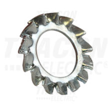 TRACON Fogazott alátét, horganyzott, M8M8 villanyszerelés