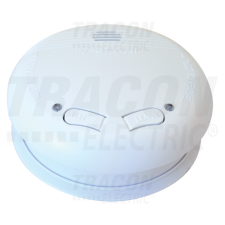TRACON Füstérzékelő, vezeték nélküli9 VDC / 4,5 VDC, >85 dB, 433,92 MHz villanyszerelés