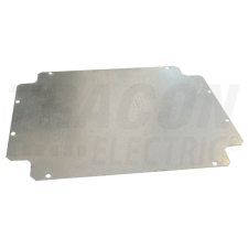 TRACON Galvanizált szerelőlap MD-dobozokhoz 290×210mm villanyszerelés