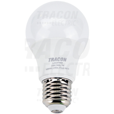 TRACON Gömb burájú LED fényforrás SAMSUNG chippel E27, 7W, 4000K izzó