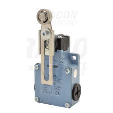 TRACON Helyzetkapcsoló, lengőkar-görgő 1×NO+1×NC, 6A/230V AC, IP66 villanyszerelés