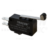 TRACON Helyzetkapcsoló, mikro, karos-görgős 1×CO 10(3)A/230V, 28mm, 4,8x0,5 mm, IP00